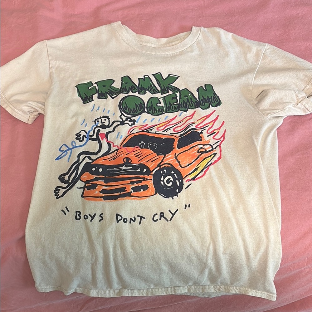 Boys Graphic Tee - Cream